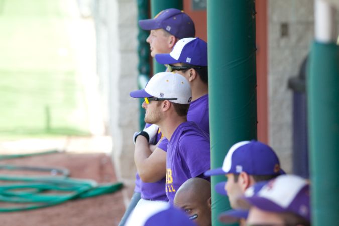 In the dugout