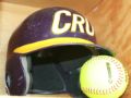 Softball 018Crusader helmet and ball