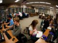 Townsend Memorial LibraryRows of computers