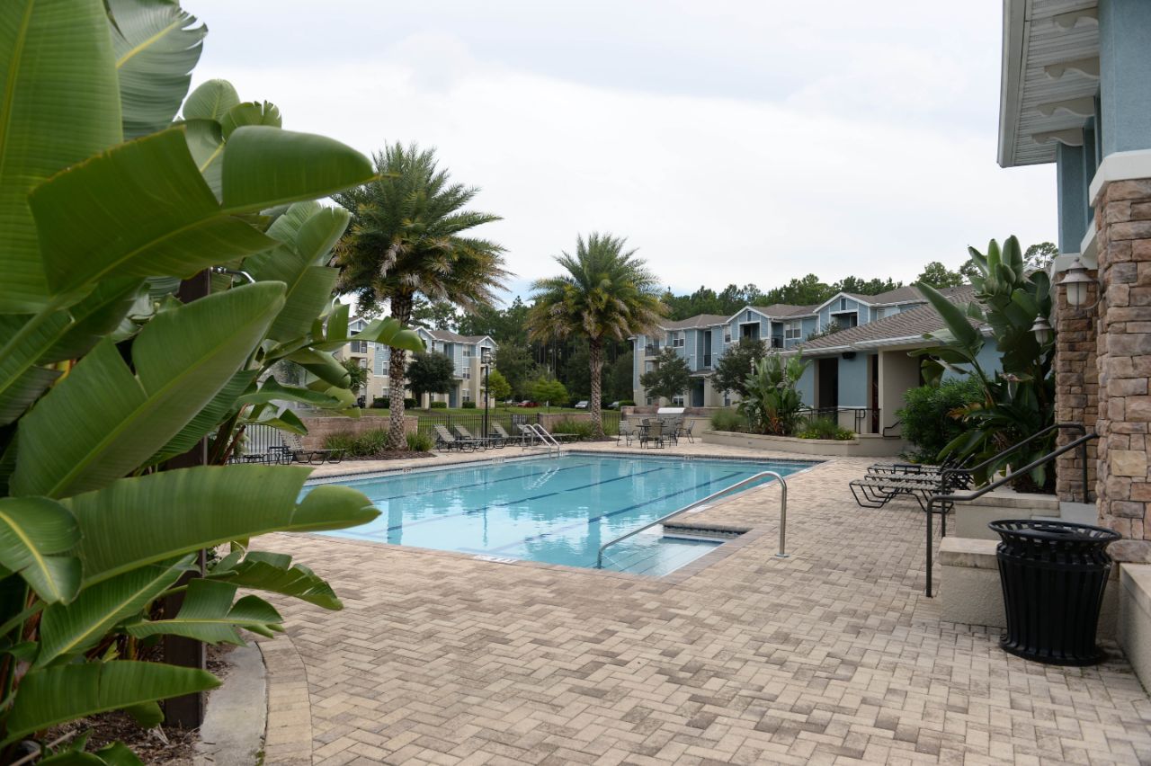 A view of the pool.